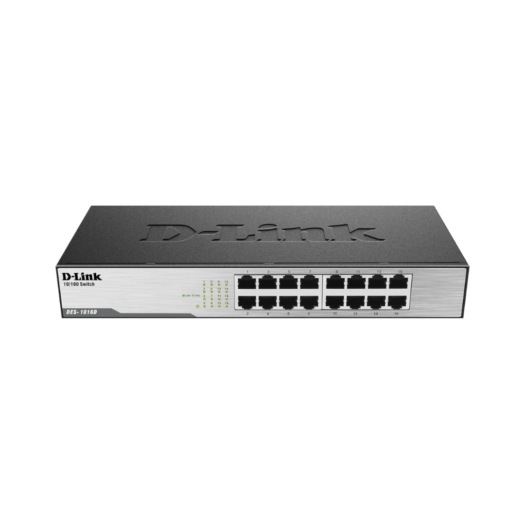 D-Link network switch on a white background